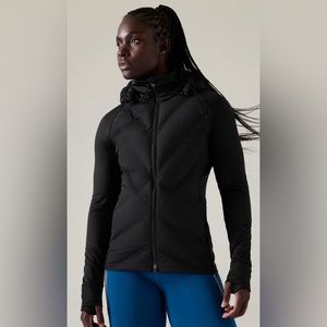 Athleta Inlet Jacket Women’s XS Black Brand New